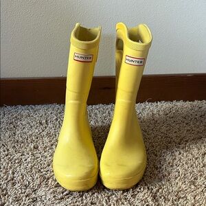 Hunter Classic Yellow Boots